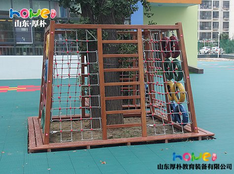 幼兒園戶外攀爬架廠家，兒童戶外攀爬組合玩具