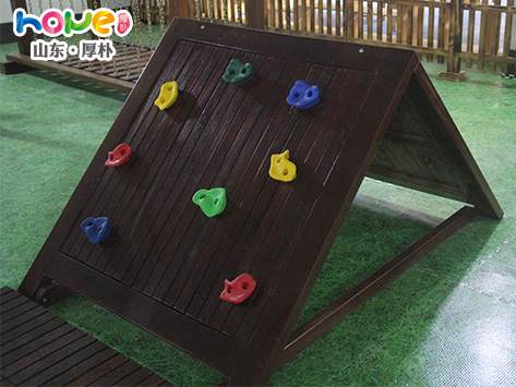 幼兒園木質(zhì)刀山組合細節(jié)