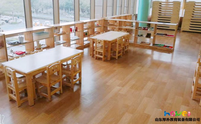 觀幼兒園室內(nèi)家具案例，解園長(zhǎng)為何選擇山東厚樸？