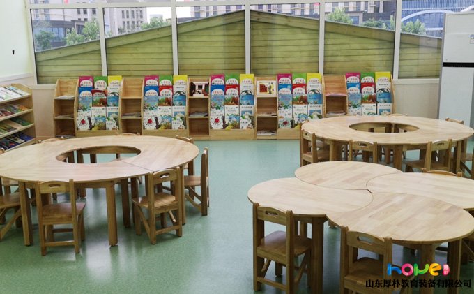 觀幼兒園室內(nèi)家具案例，解園長(zhǎng)為何選擇山東厚樸？