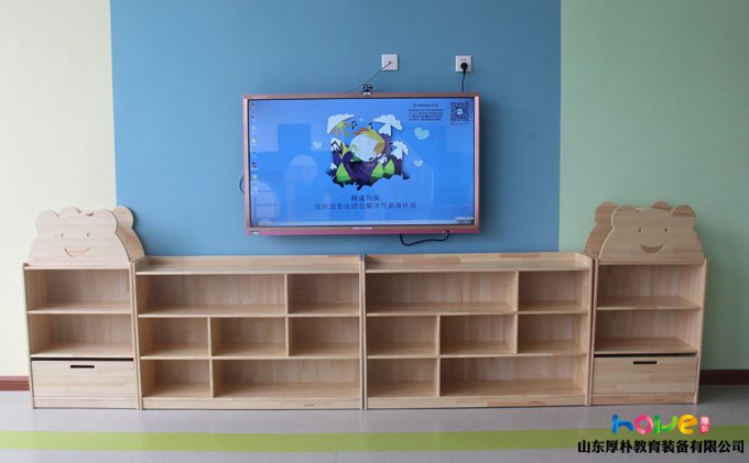 觀幼兒園室內(nèi)家具案例，解園長(zhǎng)為何選擇山東厚樸？