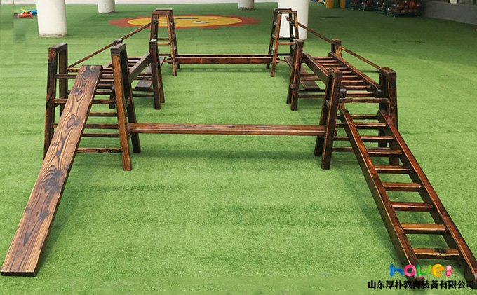 山東厚樸戶外案例——福建悅貝佳幼兒園戶外感統(tǒng)訓練器材