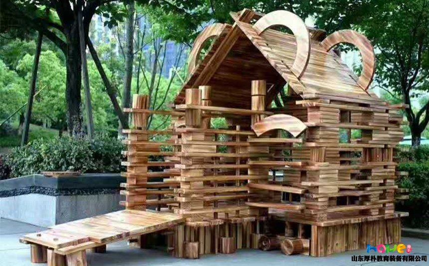 幼兒園兒童碳化積木這么搭？哪個(gè)品牌的兒童積木好？