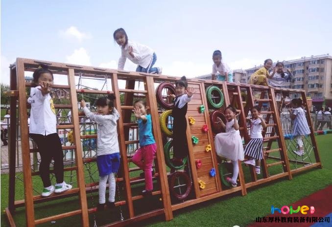 幼兒園小班戶外活動(dòng)攀爬架的觀察記錄