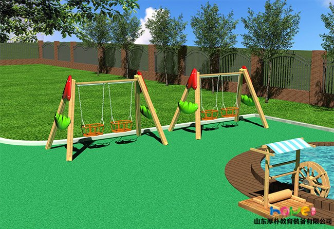 幼兒園秋千圖片秋千攀爬組合