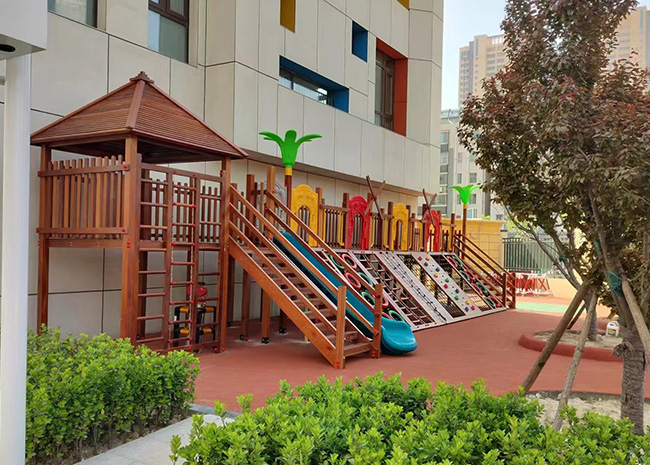 濰坊市東方天韻幼兒園戶(hù)外攀爬器材