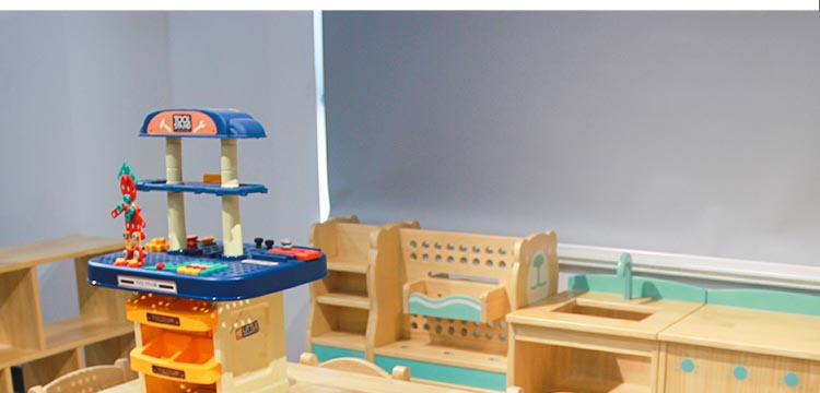 幼兒園橡膠木桌子廠家 兒童長方形學(xué)習(xí)桌批發(fā)